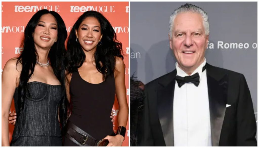 Kimora Lee Simmons, Aoki Lee Simmons, and Vittorio Assaf