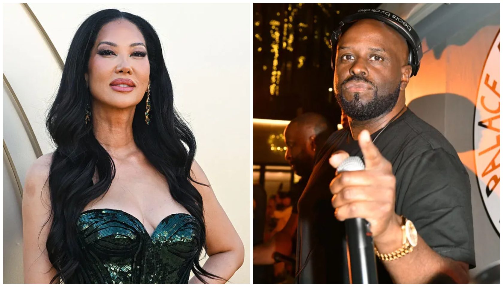 Kimora Lee Simmons and Funkmaster Flex