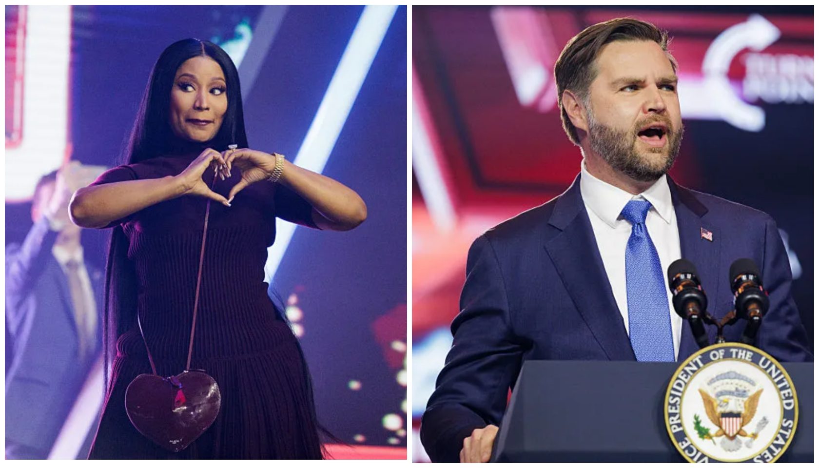 Nicki Minaj Goes Radio Silent After Joking JD Vance Is An ‘Assassin’ Nicki Minaj Goes Radio Silent After Joking JD Vance Is An ‘Assassin’