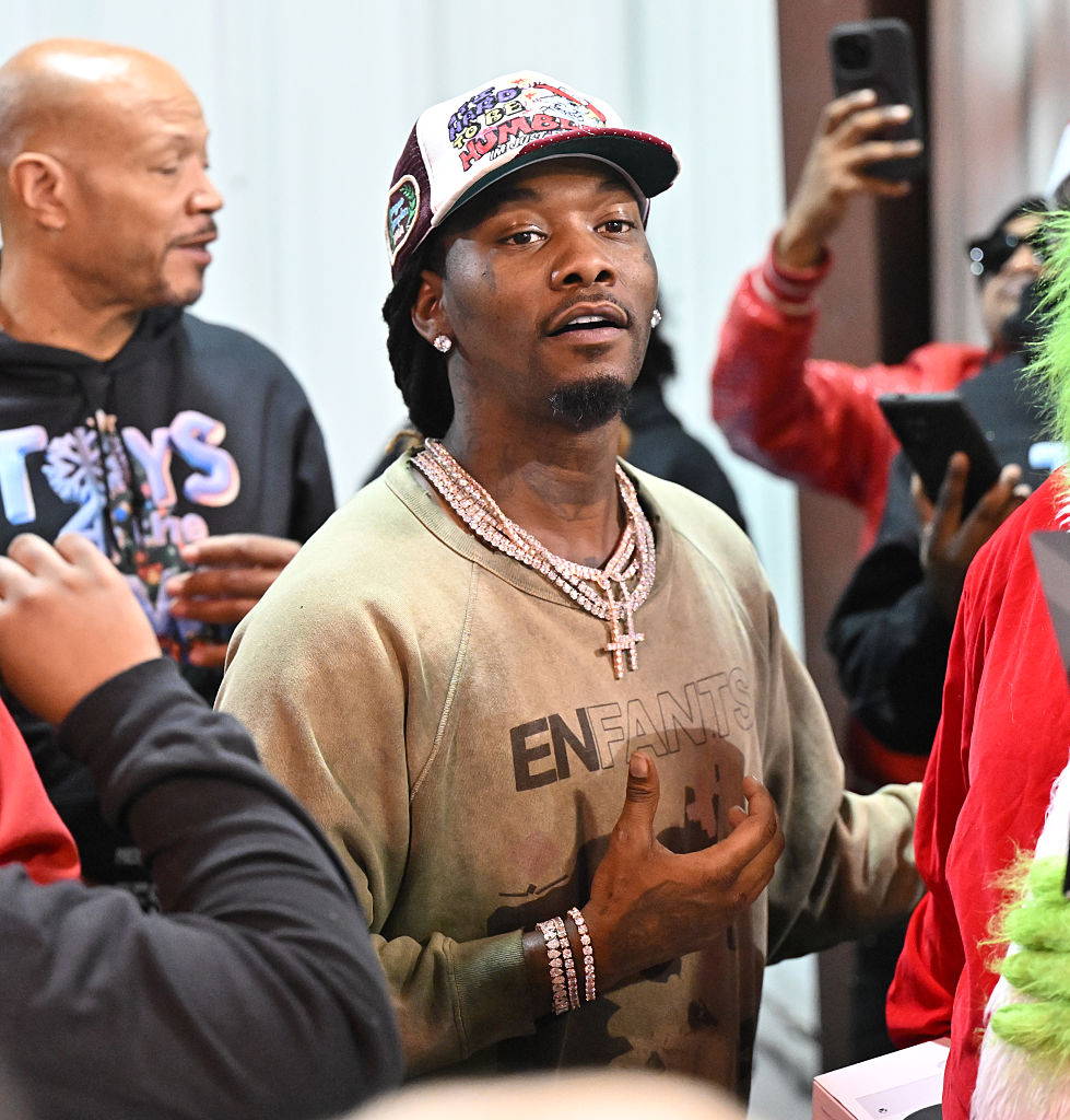 Offset Hosts 4th Annual Toyz 4 The Nawf Christmas Charity Event