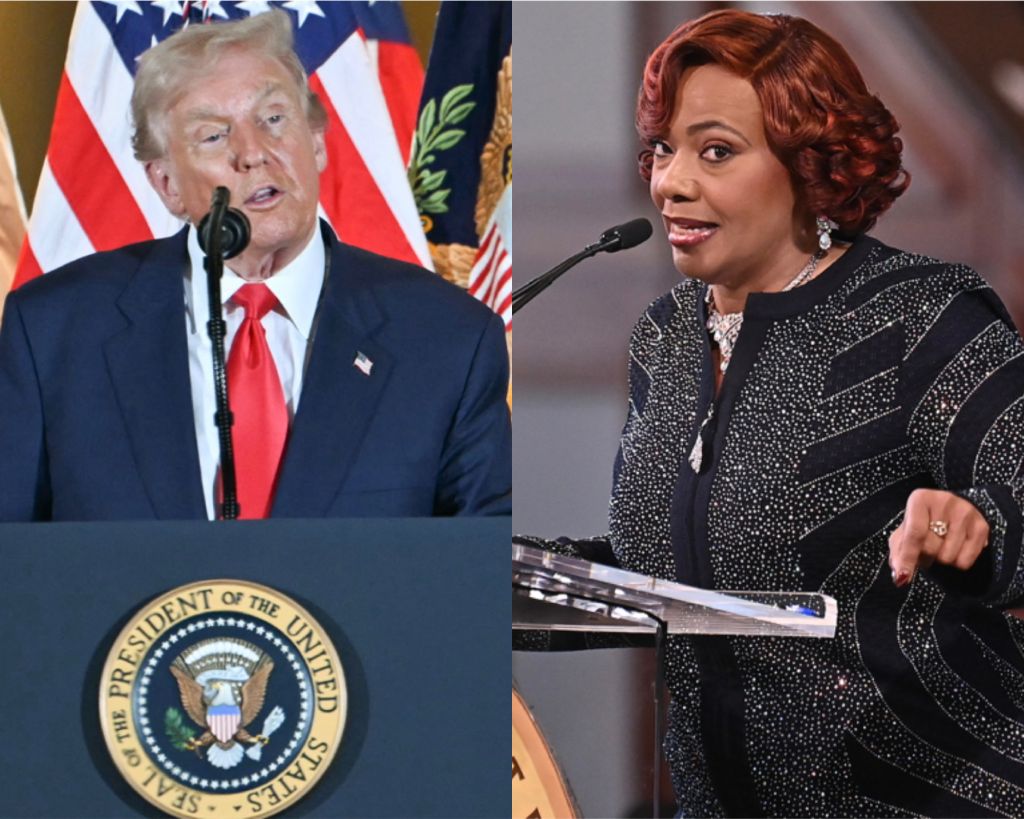 Donald Trump Bernice King
