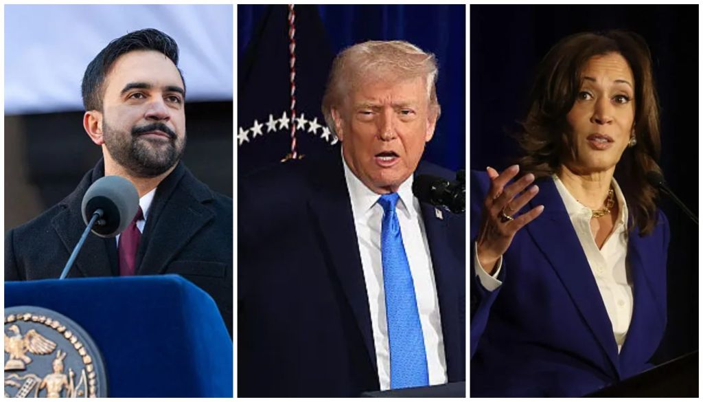 Zohran Mamdani  x Donald Trump x Kamala Harris