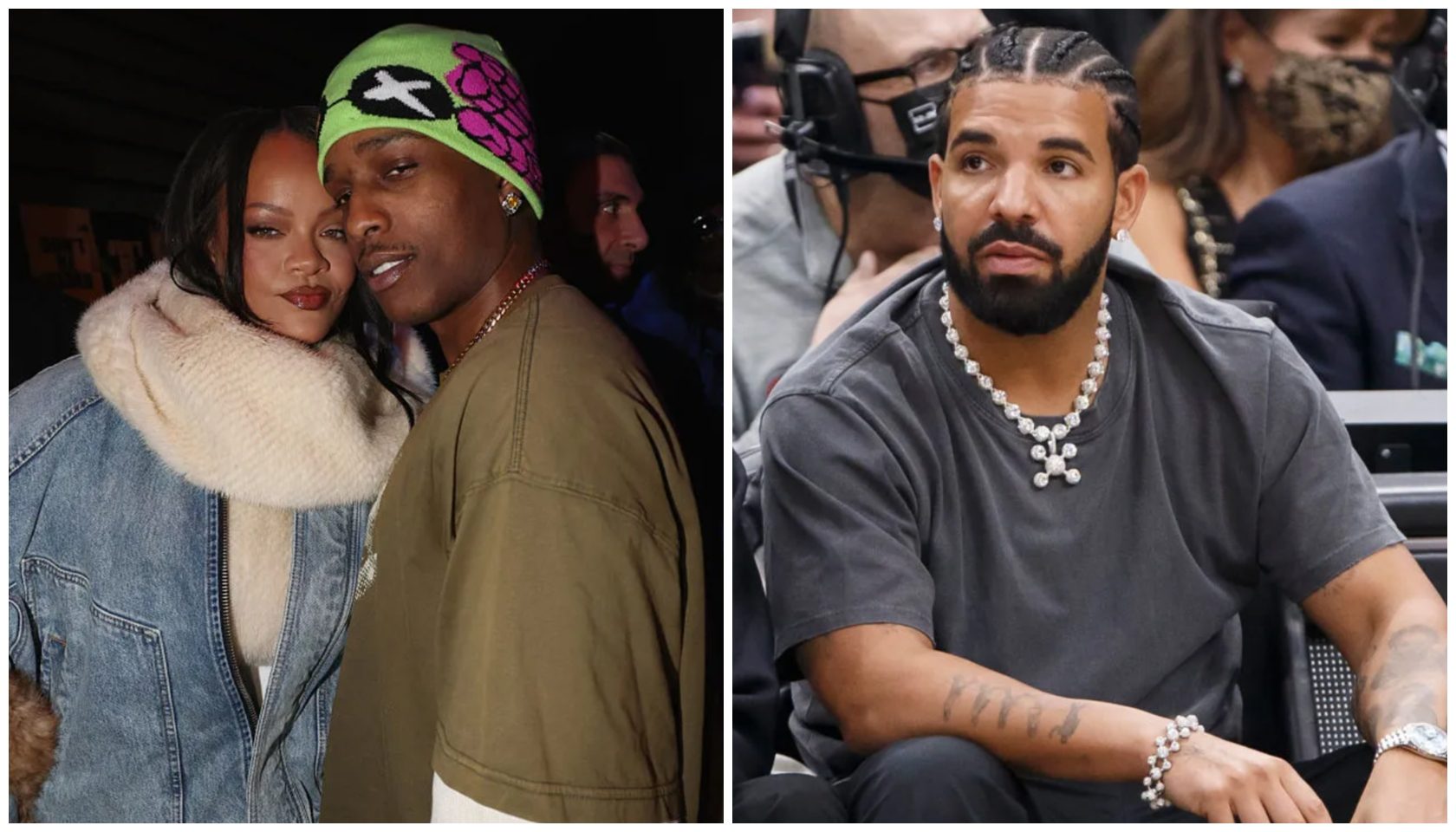 A$AP Rocky Downplays Drake Drama, Calls Canadian’s Past Shots At Rihanna ‘Soft’—‘I Just Don’t F***k With Him’