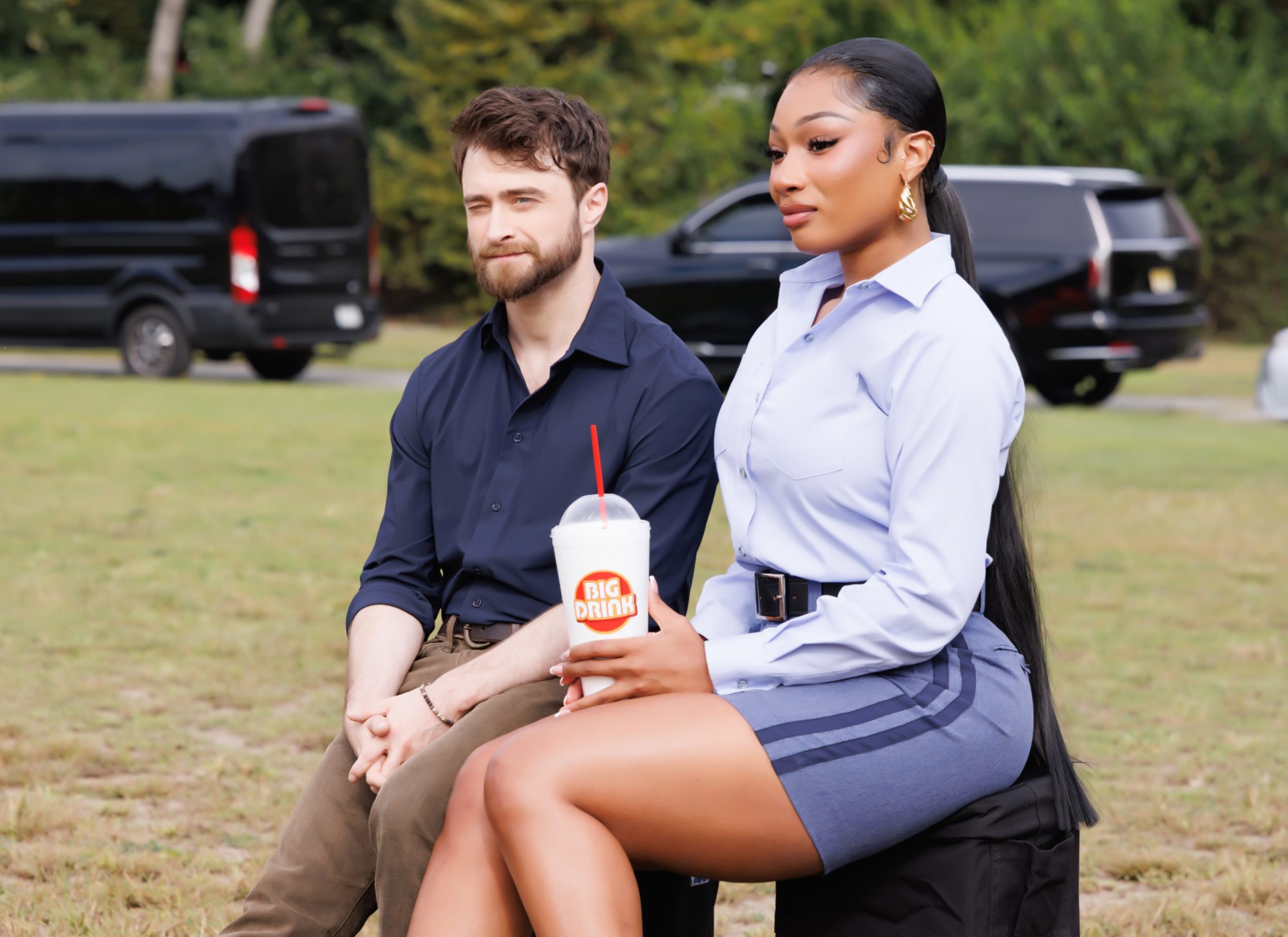 Megan Thee Stallion Turns Up the Heat with Daniel Radcliffe in ‘The Fall and Rise of Reggie Dinkins’ [Video]