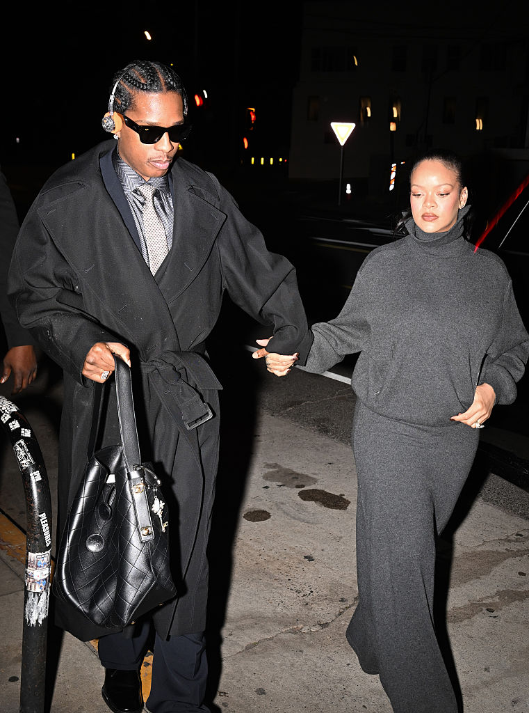 A$AP Rocky & Rihanna Celebrity Sightings In Los Angeles - February 06, 2026
