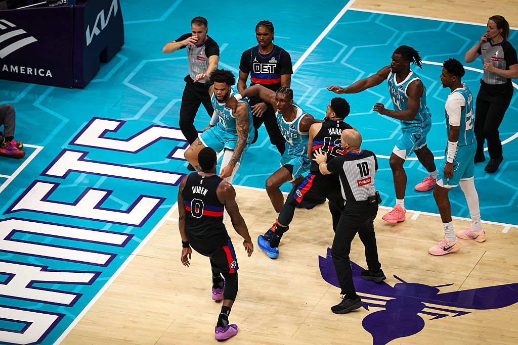 Detroit Pistons v Charlotte Hornets