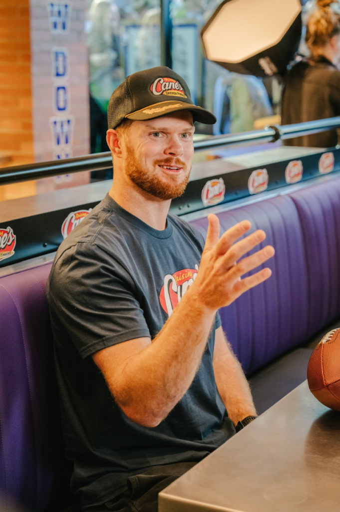Man Of The People: Winning Super Bowl QB Sam Darnold Praises Seattle Seahawks Fans While Giving Them A Sneak Peek At The City’s First Raising Cane’s [Exclusive]