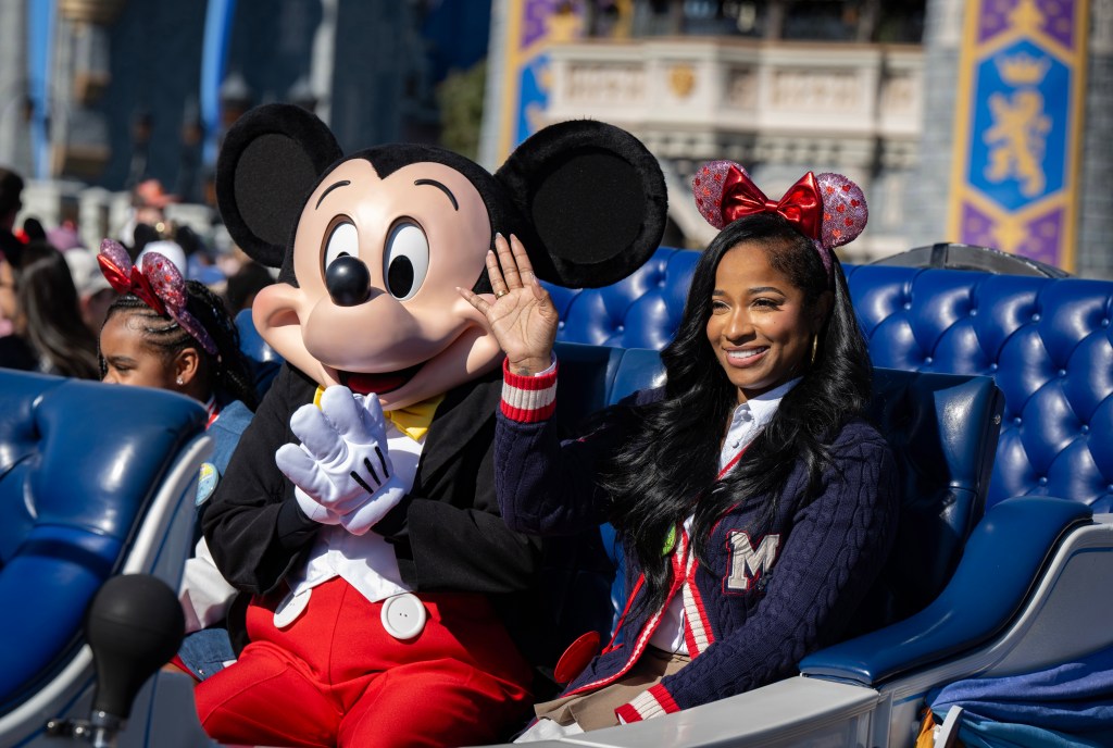 You Geaux, Girl! Toya Johnson-Rushing Stuns As Grand Marshal Of Celebrate Soulfully Parade At Magic Kingdom, Shares Special Moment With Fellow Bayou Beauty Princess Tiana