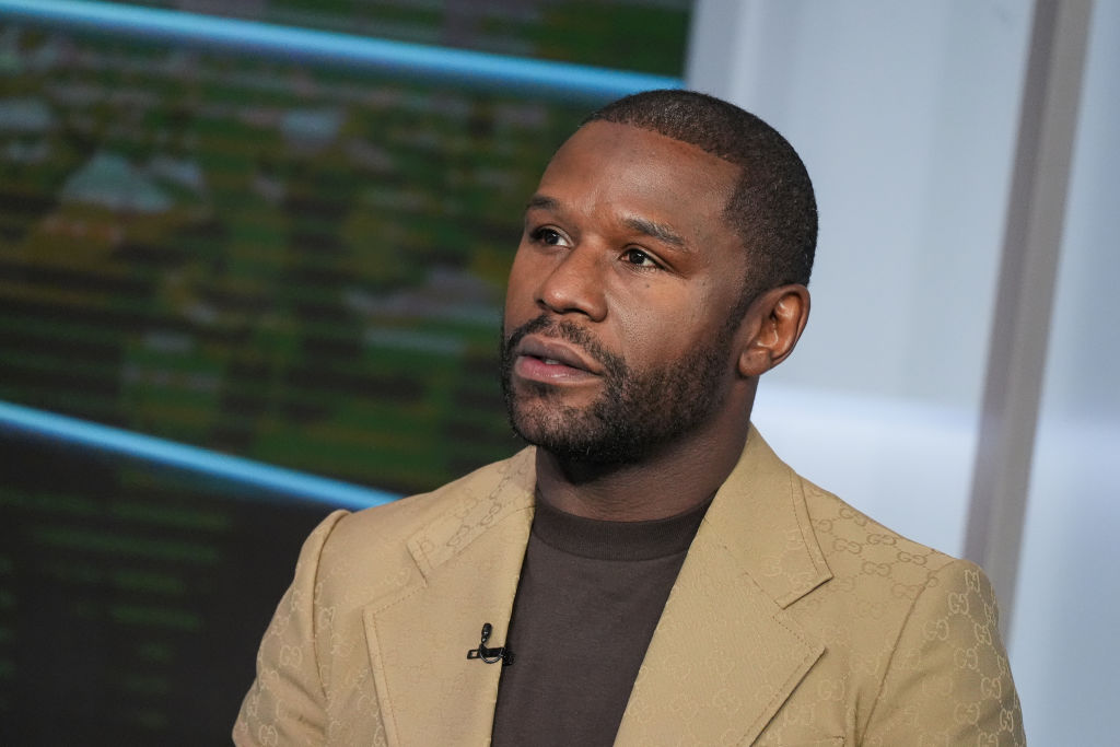 Floyd Mayweather Jr. Visits "Making Money With Charles Payne"