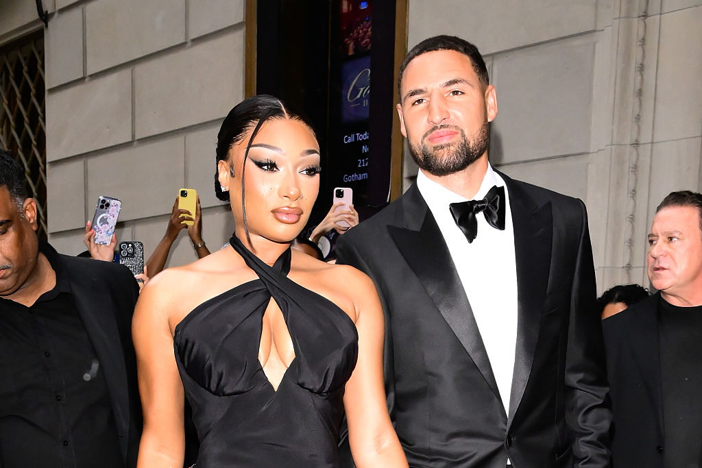 Megan Thee Stallion and Klay Thompson Celebrity Sightings In New York City - July 16, 2025