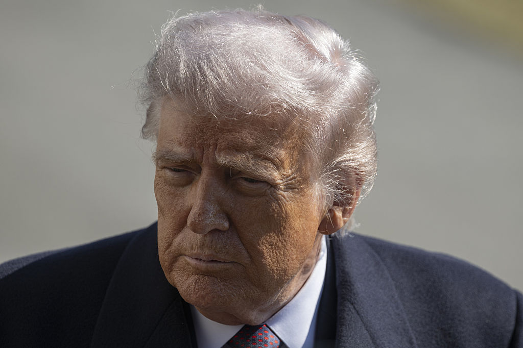 US President Donald Trump departs White House en route Corpus Christi, Texas