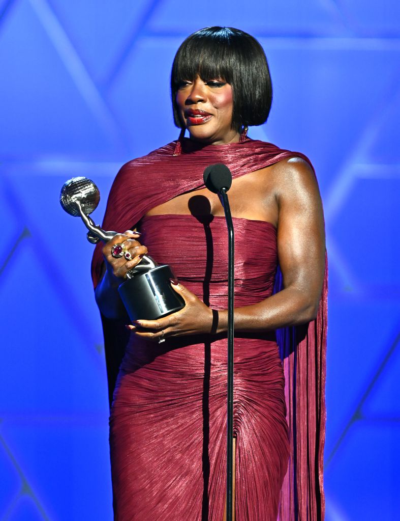 Viola Davis speaks at the 57th NAACP Image Awards