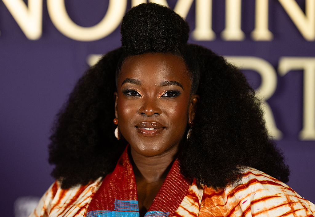 Wunmi Mosaku attends 2026 EE BAFTA Film Awards Nominees' Party - Arrivals