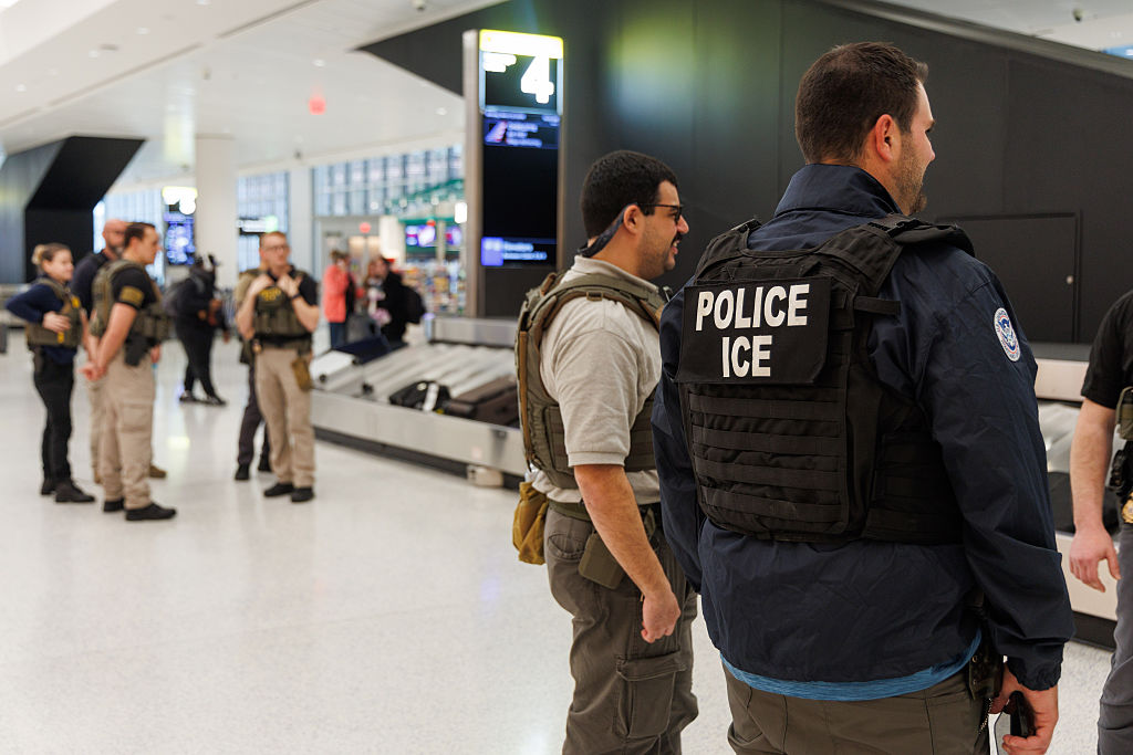 ICE Agents Deployed To Newark Airport Amid TSA Shortage