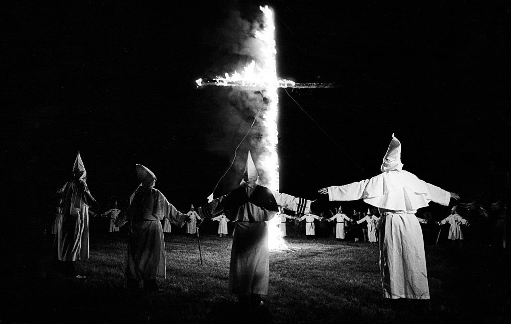 Ku Klux Klan Rally