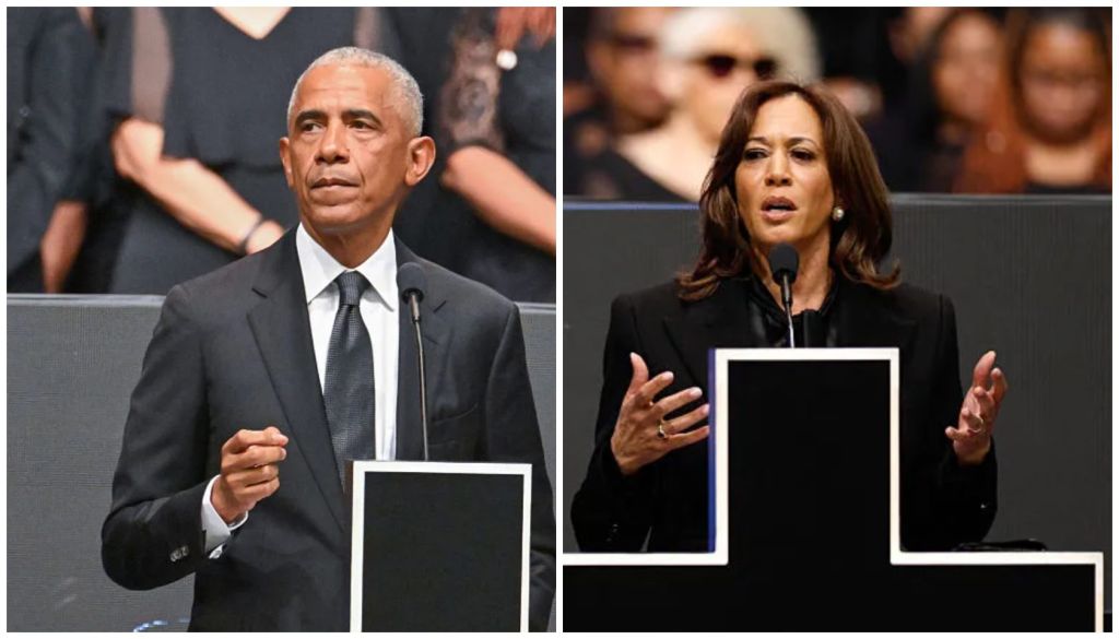 Former President Barack Obama x Former Vice President Kamala Harris