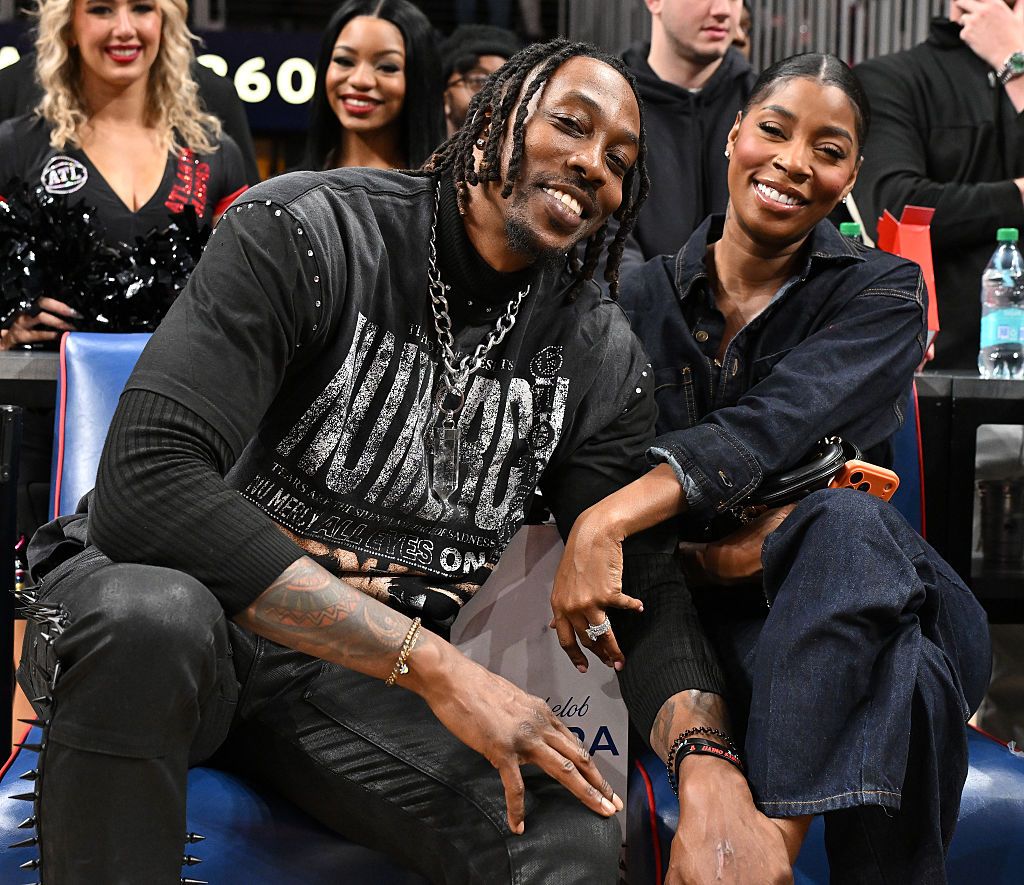 Dwight Howard and Amy Luciani | Source: Paras Griffin / Getty