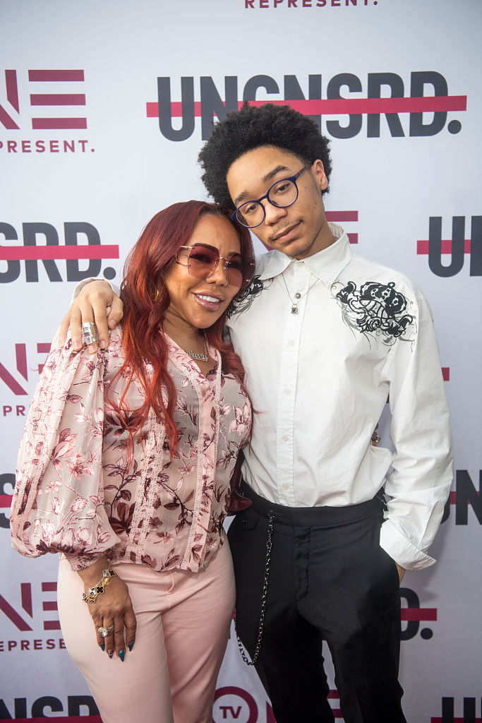 Tiny Harris & Major Harris attend UNCENSORED Premiere Event