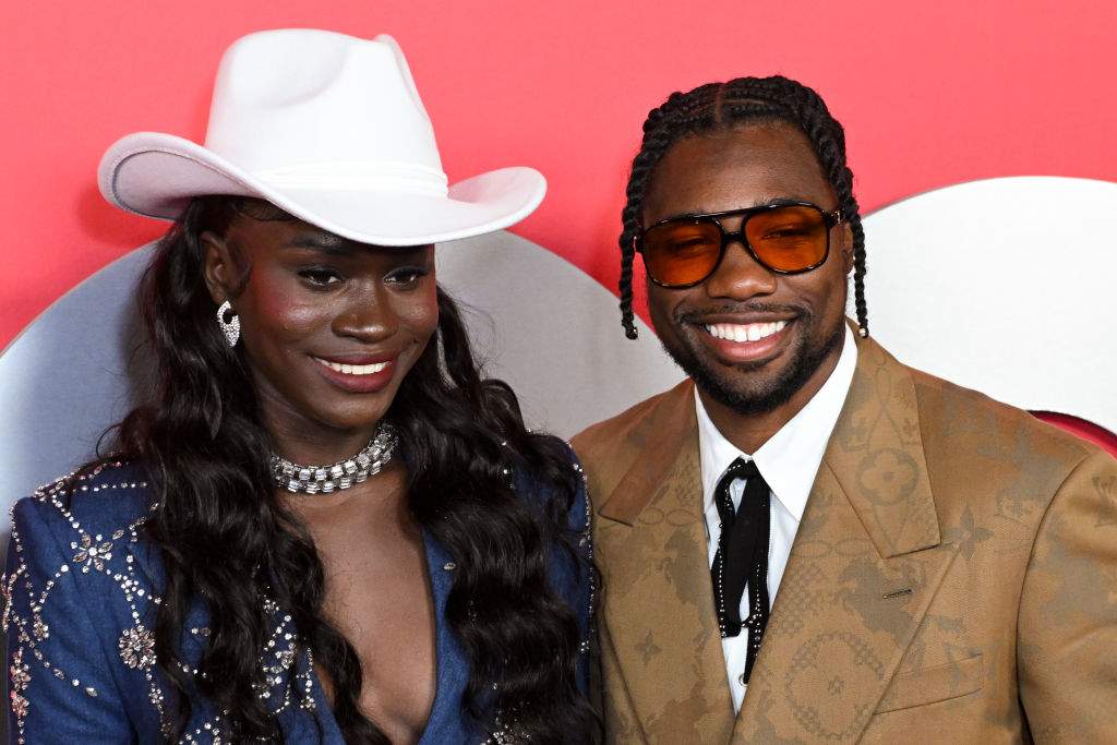 Hi Haters: Junelle Lyles Defends Husband Noah Lyles’ Understated Reaction To Her Wedding Dress, Insists It Was ‘Exactly What She Needed’