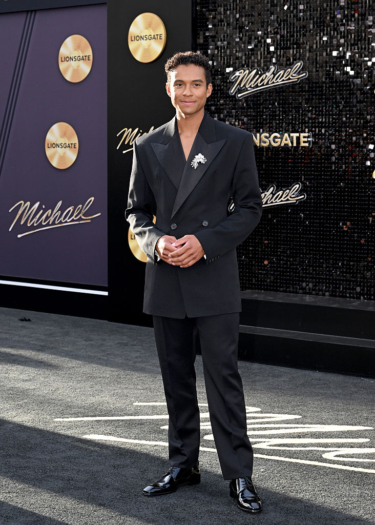 Michael Red Carpet Premiere, Michael biopic, Jaafar Jackson, Nia Long 