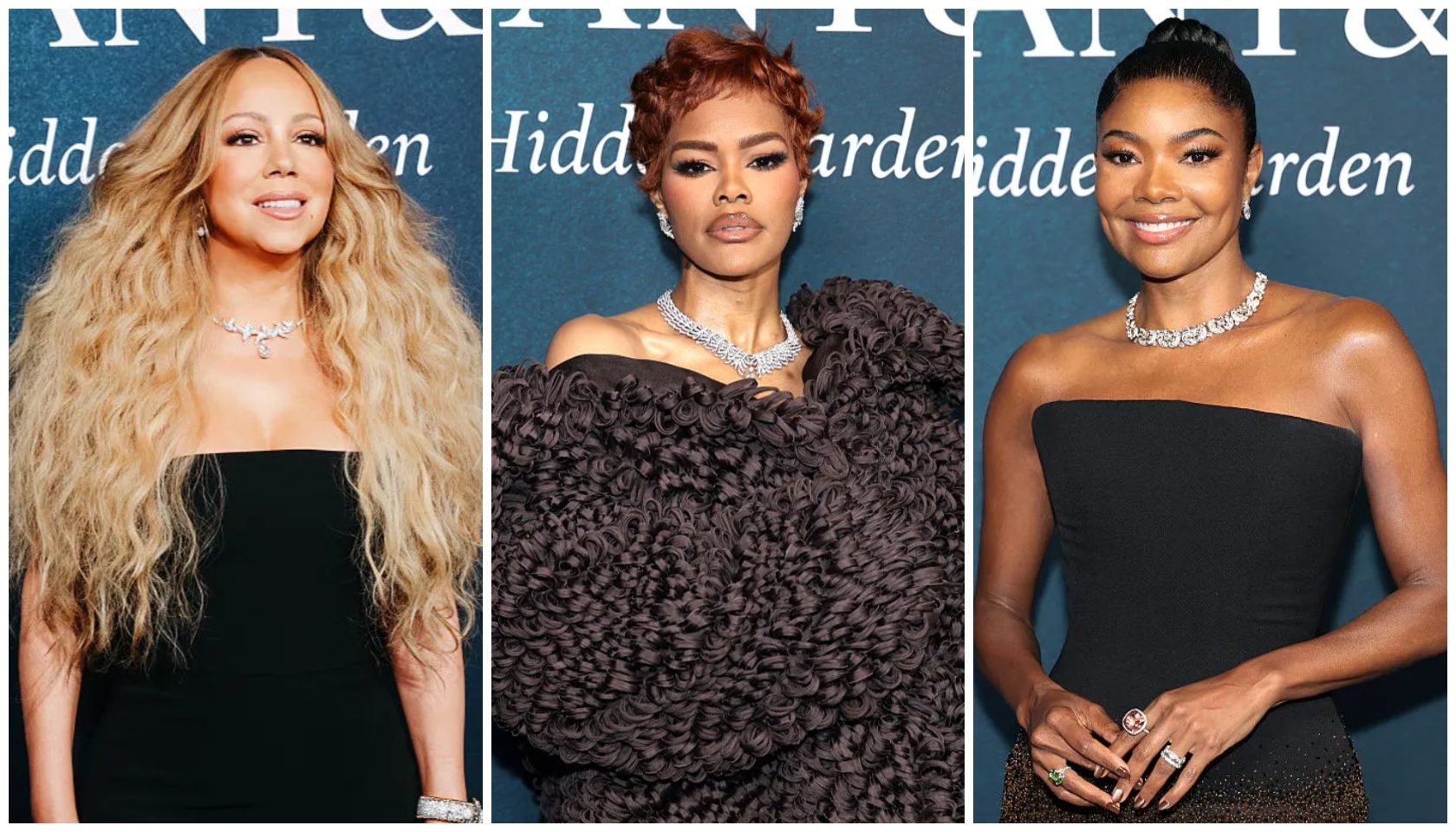 Baddies In Bloom: Mariah Carey, Teyana Taylor & Gabrielle Union Sizzle & Slay Tiffany & Co.’s Hidden Garden Event