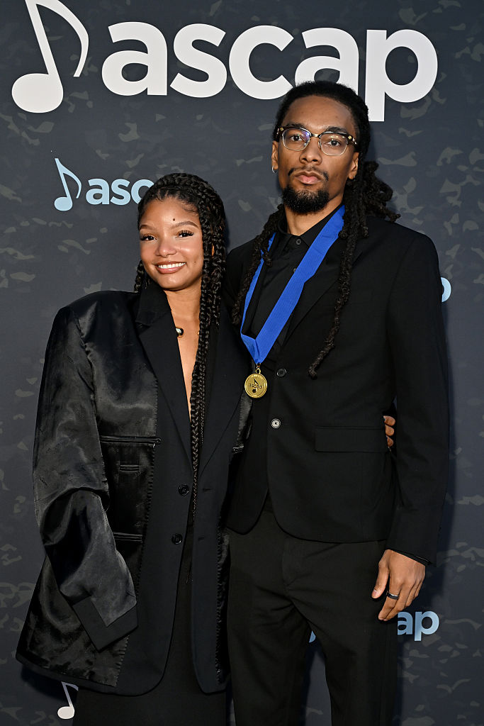 Mystery Morsel, No More: Halle Bailey Makes Red Carpet Debut With New Boo Scott Bridgeway At The ASCAP Awards