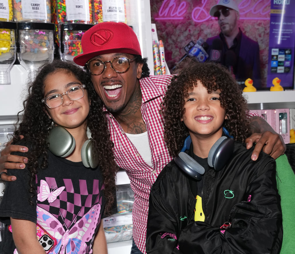 Natti Natasha & Nick Cannon Host Sugar Factory In Times Square