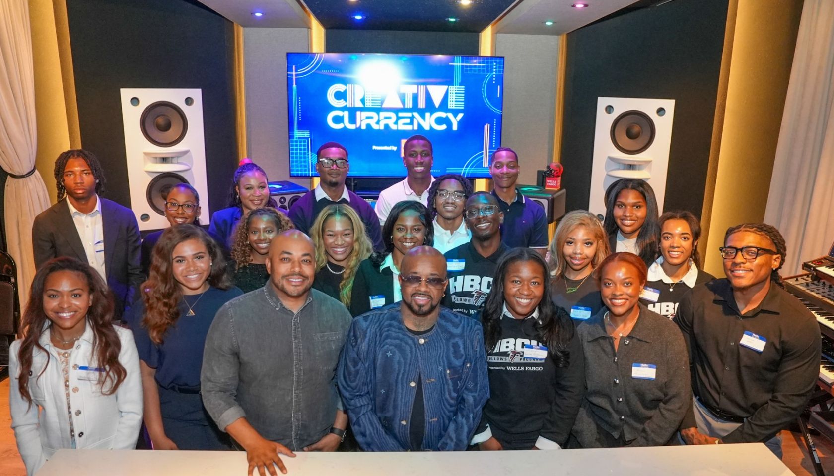 Jermaine Dupri Encourages Atlanta Falcons HBCU Fellows Jermaine Dupri Encourages Atlanta Falcons HBCU Fellows