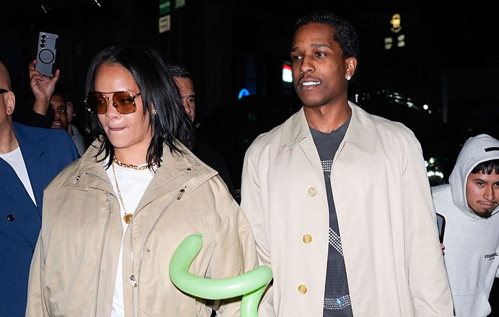Rihanna & A$AP Rocky Wear Coordinating Fits For RZA’s Birthday Bash