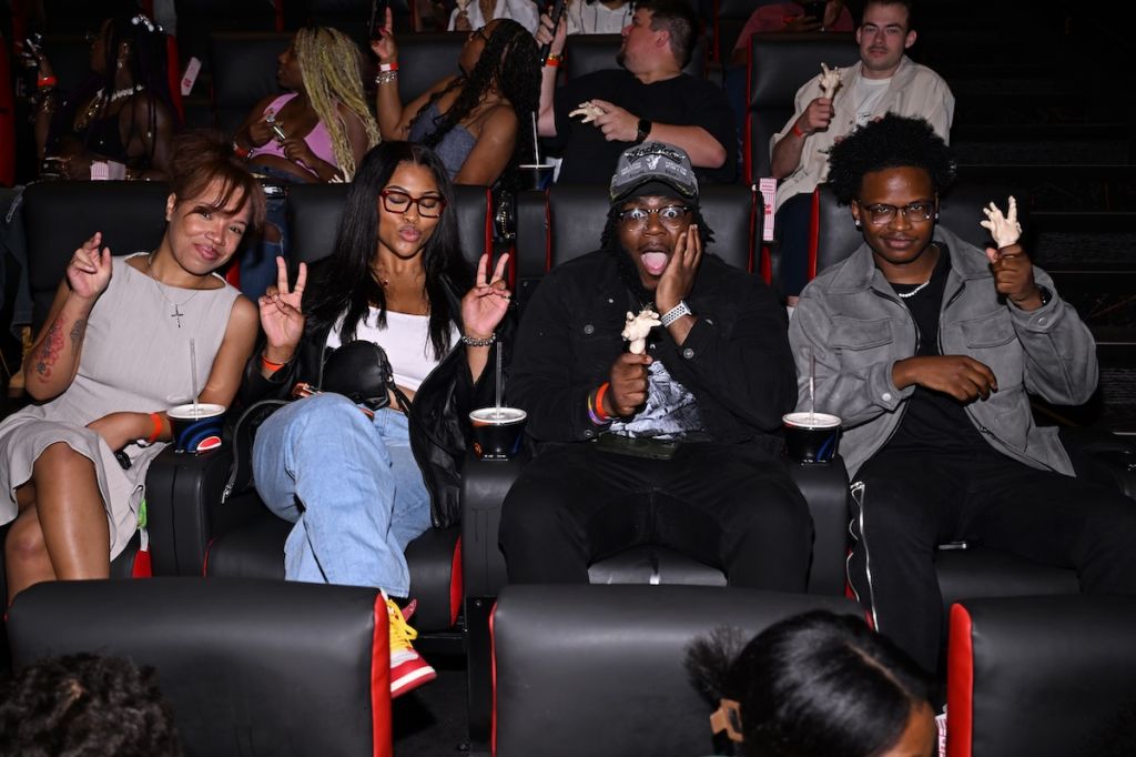 Attendees at Scary Movie 6 Screening & Magic City Event in Atlanta