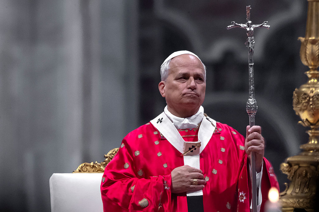 Pope Leo XIV celebrates a Mass for the Solemnity of