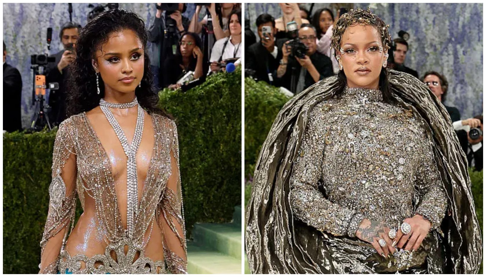Tyla Explains Why She Stayed Silent Around Rihanna At The Met Gala Tyla Explains Why She Stayed Silent Around Rihanna At The Met Gala