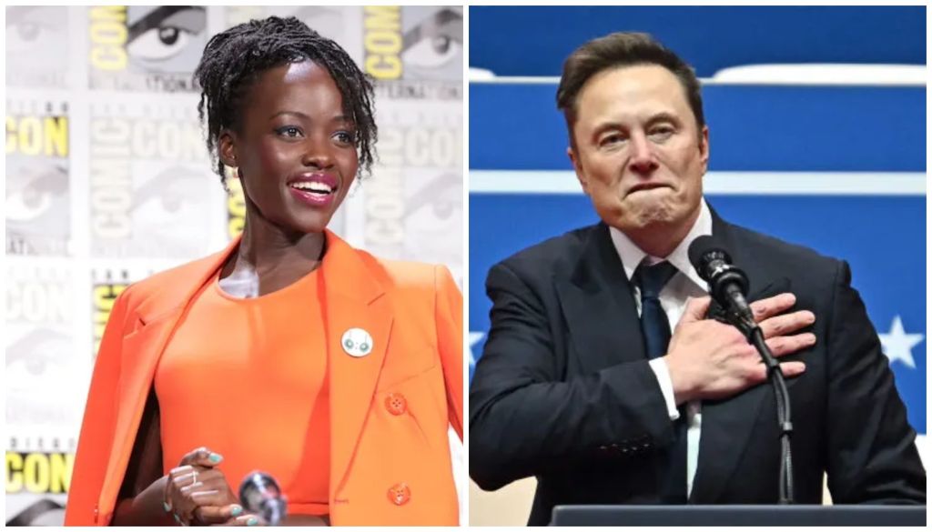 Lupita Nyong'o/ Elon Musk