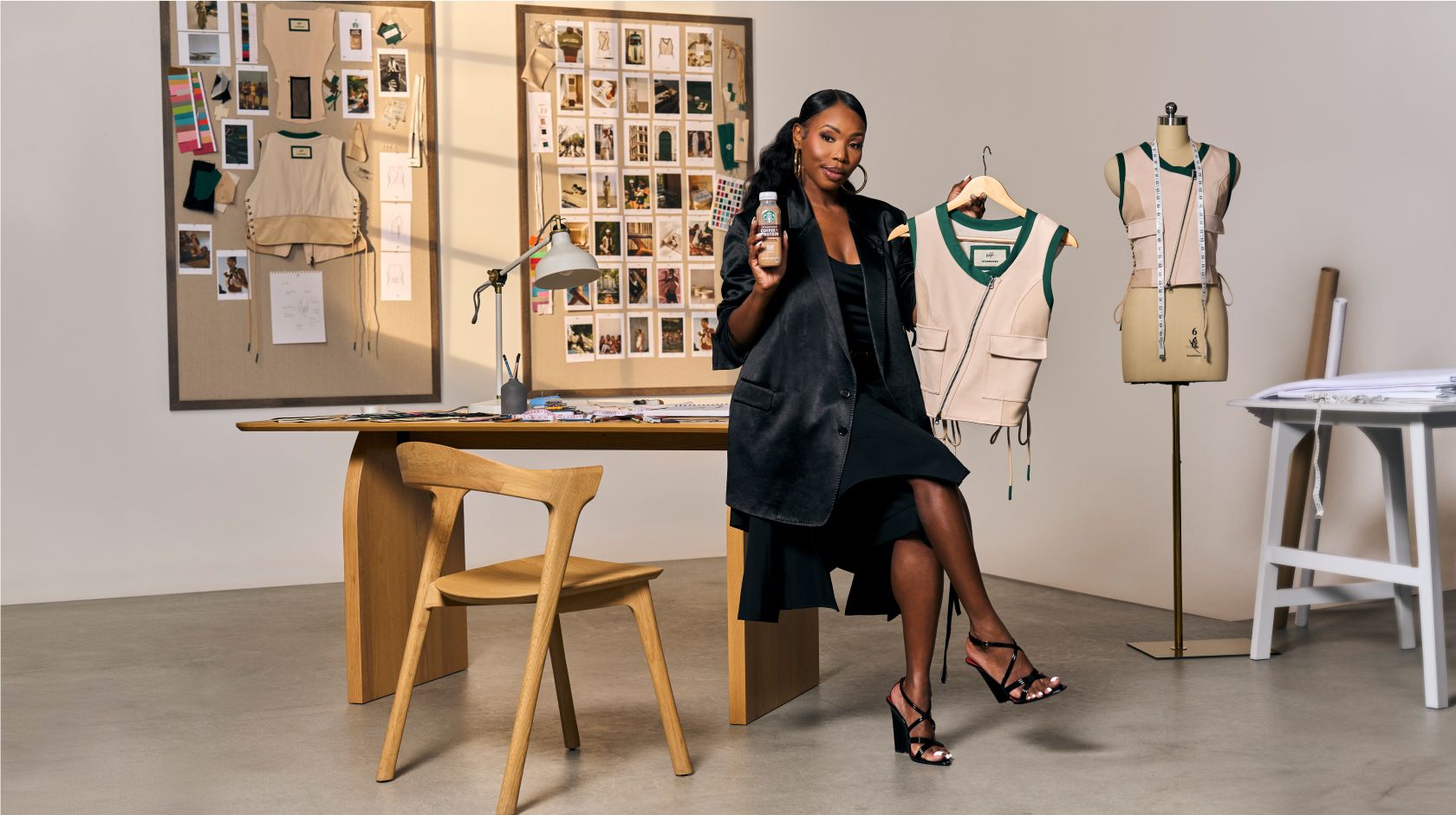 Kahlana Barfield Brown On Creating Starbucks' Weighted Vest Kahlana Barfield Brown On Creating Starbucks' Weighted Vest