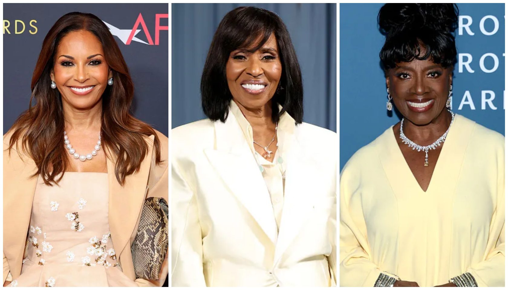 Salli Richardson-Whitfield, Pauletta Pearson Washington, LaTanya Richardson Jackson & More Prettily Pose For Pics After Alpha Kappa Alpha Sorority, Inc. Honorary Membership
