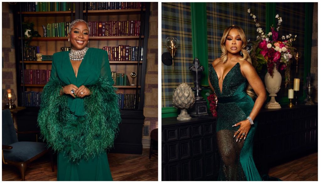 (left - right) Pinky Cole, Phaedra Parks